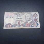 Escoines 3996368f42549c3d4a 1000Lira 6.Emisyon 2.Tertip D02 Serisi Temiz thumbnail 1