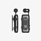 V80 Makaralı Titreşimli Göstergeli Bluetooth Silikonlu Kulaklık - 4