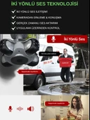 IO781 WİFİ Güvenlik Kamerası 4 Kameralı 20MP ULTRA HD PTZ Hareketli Sesli Gece Görüşlü Akıllı Kamera - 5