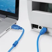 Fully G-534D Şeffaf Mavi Usb 2.0 Yazıcı Kablosu - 2
