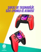 P5 Retro GamePad – Kompakt Tasarım, 520 Oyun, Nostalji Sevenlere Özel - 1