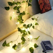 pilelistore Güneş Enerjili Sarmaşık Led Dekor 5 Metre S-24 thumbnail 1