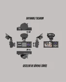 TA-01 1080P Ön 720P Arka ve İç Kamera Sistemli DVR - 2