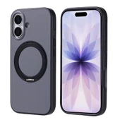 iPhone 17 Kılıf M-Safe Şarj Özellikli Standlı Proton Silikon Kılıf thumbnail 3