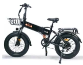 Alba Fold 3 Standart 500 Watt Katlanır Elektrikli Bisiklet Siyah Nfc Özellikli 48v 10,4 Ah Batarya thumbnail 2