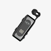 V80 Makaralı Titreşimli Göstergeli Bluetooth Silikonlu Kulaklık - 2