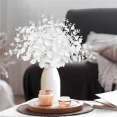 Yapay Çiçek Beyaz Okaliptus Aradal Arajman Çiçeği Eucalyptus thumbnail 6