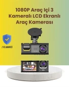 TA-01 2.0 İnç Ekranlı 3 Kanallı Araç Kamerası - 1