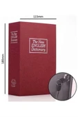Kitap Görünümlü Gizli Kasa Büyük Boy Anahtarlı Kilitli Para Kasası - 4