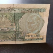 Escoines 3996368f56ee39020c 6.Emisyon 2.Tertip 10Türk-Lirası J 54 Serisi ÇİL thumbnail 3