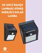 Kablosuz Solar LED Lamba | Bahçe, Veranda, Merdiven Işığı, Otomatik Aç-Kapa Sensörlü - 1