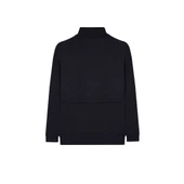 W Soft Touch Full Zip Jacket Kadın Siyah Fermuarlı Eşofman Üstü S232183-001 - 7