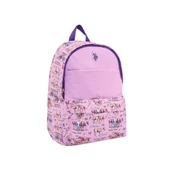 U.S Polo Sırt Çantası Desenli Lila thumbnail 2