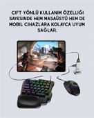 5in1 BT5.3 Mobil Oyun Kiti Klavye Mouse Dönüştürücü Seti - 4