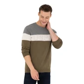 Erkek Çizgili Kazak - 4