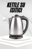 Yeni Nesil Saplı Uzun Ömürlü Paslanmaz Çelik Su Isıtıcı Kettle - 2