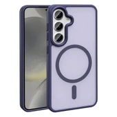 Galaxy S24 Plus Kılıf M-safe Şarj Özellikli Mat Arka Yüzey  Sio Kapak thumbnail 1