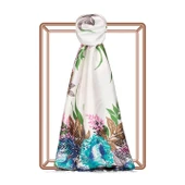 İPEKEVİ DESENLİ İPEK ŞAL - 4