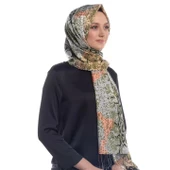 İPEKEVİ DESENLİ İPEK ŞAL thumbnail 4