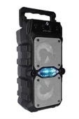 Büyük Boy Bluetooth Hoparlör Çoklu Bağlantı Çift Çıkışlı Taşınabilir Kesintisiz - 1