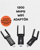 Realtek Chipsetli 5G Destekli Yüksek Hızlı Ağ Adaptörü - 2
