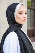HİNT İPEK MONOGRAM ŞAL thumbnail 12