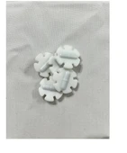 5 Adet Kar Tanesi Manyetik Karıştırma Çubuğu PP Laboratuvar Stir Bar - 1