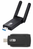 Mbps Wifi Alıcı Kablosuz Wifi Adaptörü Çift Band Çift Antenli - 4