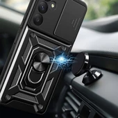 Galaxy A35 Kılıf Magnetik Standlı Kamera Korumalı  Sürgülü Vega Kapak thumbnail 4