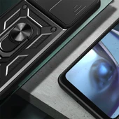 Galaxy A35 Kılıf Magnetik Standlı Kamera Korumalı  Sürgülü Vega Kapak thumbnail 5