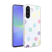 Galaxy A36 Kılıf Şeffaf Figürlü  Folk Sert Kapak - 2