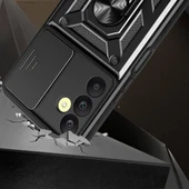 Galaxy A25 Kılıf Magnetik Standlı Kamera Korumalı  Sürgülü Vega Kapak thumbnail 3