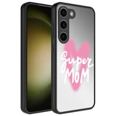 Galaxy S23 Plus Kılıf Aynalı Desenli Kamera Korumalı Parlak  Mirror Kapak thumbnail 2