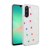 Galaxy A26 Kılıf Şeffaf Figürlü Folk Sert Kapak - 1