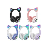 Kedi Figürlü Bluetooth Kulaklık - 1