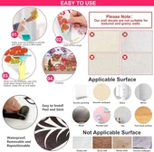 Tropikal Bitkiler Duvar Stickerı Model D thumbnail 5