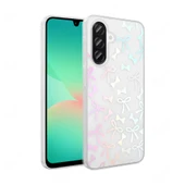 Galaxy A26 Kılıf Şeffaf Figürlü  Folk Sert Kapak - 1