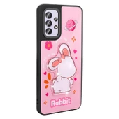 Galaxy A32 4G Kılıf Parlayan Kabartmalı İkonik Figürlü  Amas Silikon Kapak thumbnail 4