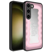 Galaxy S23 Plus Kılıf Aynalı Desenli Kamera Korumalı Parlak  Mirror Kapak thumbnail 1