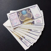Escoines 3996368f80274c4333 1994 Özbekistan 100 Som ÇİL 100Adet 1 Deste thumbnail 5
