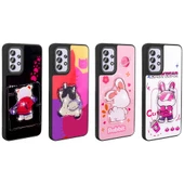 Galaxy A32 4G Kılıf Parlayan Kabartmalı İkonik Figürlü  Amas Silikon Kapak thumbnail 6