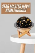 Hava Nemlendirici Led Işıklı Gece Lambası Yıldız Görünümlü Renk Değiştiren - 2