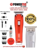 Powertec TR-1515 Lazer-Epilasyon Öncesi Tüm Vücut Tıraş Makinesi Sakal-Ense-Vücut - 1