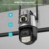 Çakarlı Çift Lensli Dış Mekan Güvenlik Kamerası thumbnail 2