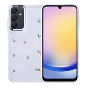 Galaxy A25 Kılıf Airbag Tasarımlı Simli Şeffaf  Kutup Kapak thumbnail 2