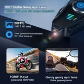 Q28 Kameralı Motosiklet Kask Kulaklığı - 3