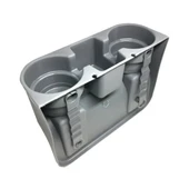 Gri Renk Oto Koltuk Yanı Bardak Tutucu Organizer - 1