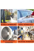 Şarjlı Ve Yüksek Basınçlı Oto Yıkama Makinesi Ve Sulama Tabancası Bahçe Yıkama Makinesi - 1