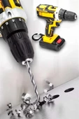 Metal Dişli 24W Akülü Matkap -Çift Bataryalı ve LED Çalışma Işığı ile Tam Set - 5
