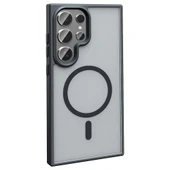 Galaxy S25 Ultra Kılıf M-safe Şarj Özellikli Mat Arka Yüzey  Sio Kapak thumbnail 5